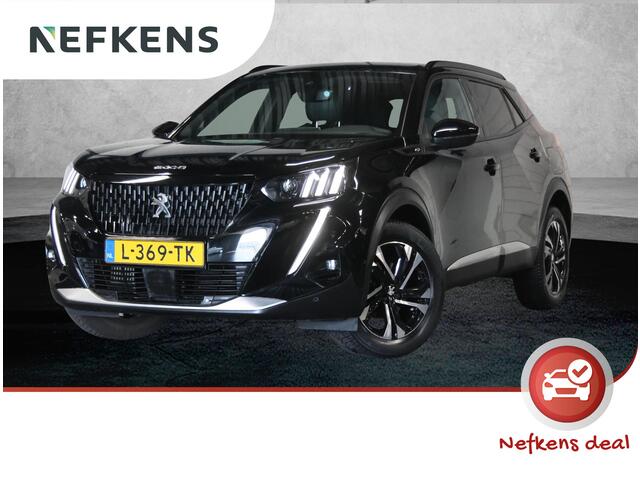 Peugeot 2008 130PK GT | 1ste eigenaar | Dodehoekdetectie | Navigatie | AUTOMAAT | AppleCarplay/AndroidAuto | Schuifkanteldak | 18"LMV | Camera | Keyless | Cruise Control | Climate Control | Camera | FULL LED | Sfeerverlichting | Isofix | Privacy Glass |
