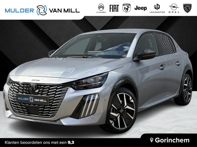 Peugeot 208 GT 1.2 Turbo 100pk | DRAADLOOS APPLE CARPLAY / ANDROID AUTO | 360° CAMERA | ADAPTIVE CRUISE | 17" LM-VELGEN | LEDER/STOF | DODEHOEKBEW. | CLIMA | DAB+ | ISOFIX