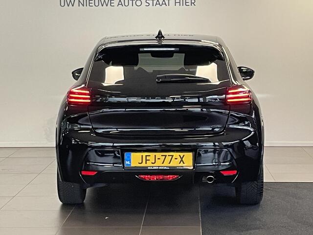 Peugeot 208 GT 1.2 Turbo 100pk | DRAADLOOS APPLE CARPLAY / ANDROID AUTO | 360° CAMERA | ADAPTIVE CRUISE | 17" LM-VELGEN | LEDER/STOF | DODEHOEKBEW. | CLIMA | DAB+ | ISOFIX