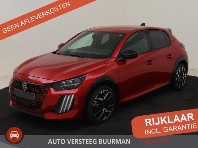 Peugeot 208 GT 1.2 Hybrid 136PK e-DCS6 Automaat Rondomzichtcamera, Navigatie, Keyless, Apple Carplay, Android Auto, Parkeersensoren