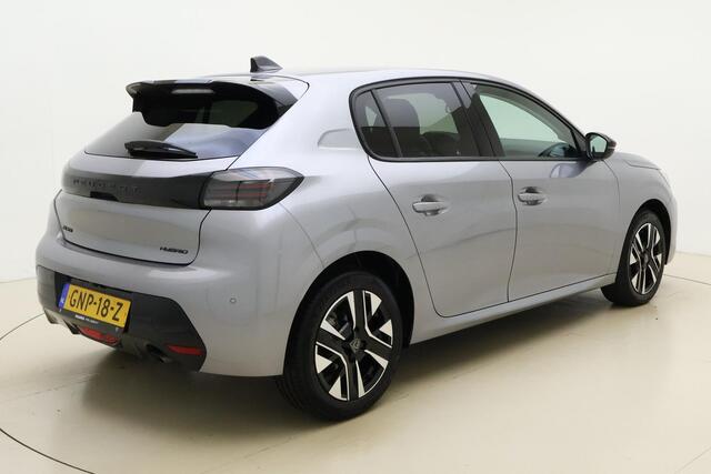 Peugeot 208 Hybrid e-DCS6 Allure 100 PK | Automaat | Parkeersensor rondom | Camera | Mirror Screen | Adaptieve Cruise Control | Airco | 1e eigenaar