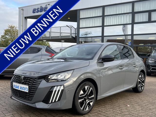 Peugeot 208 1.2 Turbo 100 pk Allure Navigatie* Carplay Camera Lichtmetalen Velgen Stoelverwarming Clima + Cruise Control DAB Extra Getint Glas 5drs