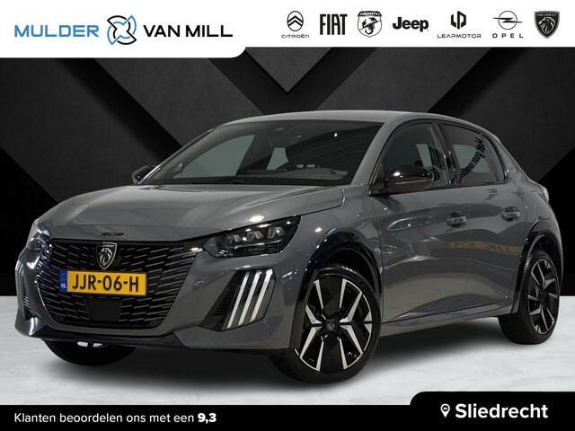 Peugeot 208 GT 1.2 Turbo 100pk | NAVI | DRAADLOOS APPLE CARPLAY / ANDROID AUTO | 360° CAMERA | ADAPTIVE CRUISE | 17" LM-VELGEN | LEDER/STOF | DODEHOEKBEW. | CLIMA | DAB+ | ISOFIX
