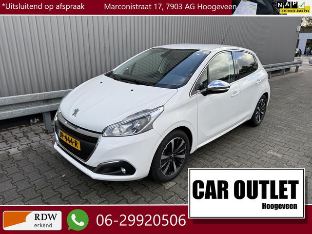 Peugeot 208 1.2 PureTech GT-Line 161Dkm.NAP, 5-Drs, H/Leer, Clima, Navi, CC, PDC, LM, Trekh, - Inruil Mogelijk -