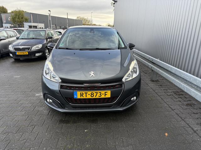 Peugeot 208 1.2 PureTech GT-line 133Dkm.NAP, H/Leer, Clima, Navi, CC, PDC & Cam, LM, nw. APK - Inruil Mogelijk -