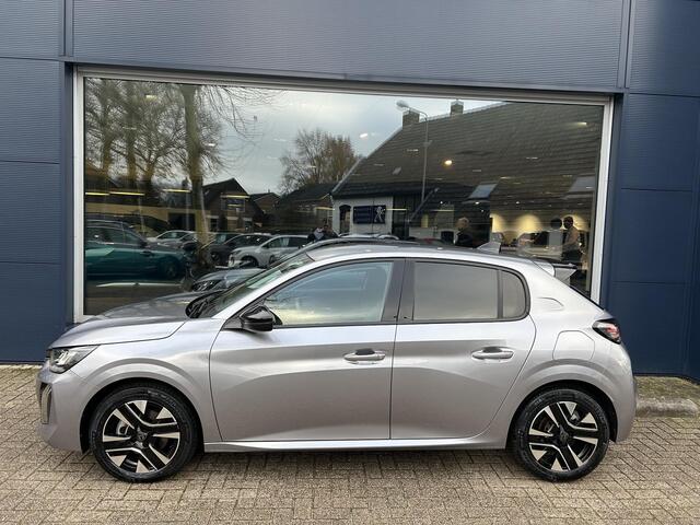 Peugeot 208 1.2 Hybrid 110 PK Automaat Allure | Navigatie | Camera | Climate Control | Adaptieve Cruise Control | LED Verlichting | Hybride Rijden met Automaat | 16" Lichtmetalen Velgen | Digitaal Dashboard | Parkeersensoren | Spoiler |