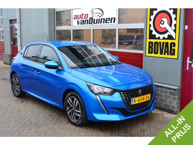 Peugeot 208 1.2 PureTech Blue Lease Allure O.a; Carplay, LED, PDC, Camera, Navi, Clima, Cruise, Etc. All-in prijs!