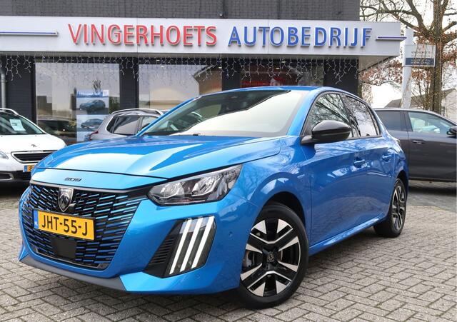 Peugeot 208 * Hybride + Benzine * Automaat * 100 e-DCS6 Allure * Navigatie * 1/2 Lederen Interieur * Climate en Adaptive Cruise Control * Voor en Achter Parkeer Camera * Lichtmetalen Velgen * Vingerhoets; Vierde generatie Eersteklas Service !