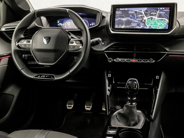 Peugeot 208 1.2 PureTech Allure Pack Sport (GROOT NAVI, CLIMATE, CRUISE, PDC, DRIVE MODE, CAMERA, SPOILER, NIEUWSTAAT)