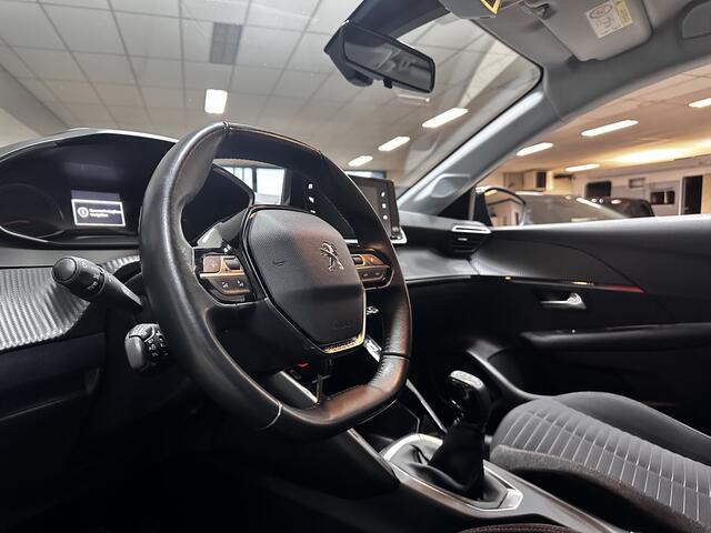 Peugeot 208 1.2 PureTech Blue Lease Active /D-Riem Verv. 92.000KM! /LED Koplampen /Apple + Android /DAB+! /Lane Assist /Navi /Airco /Cruise /Elek. pakket /Bluetooth /Isofix /LED Dagrijverl. /PDC /Isofix.