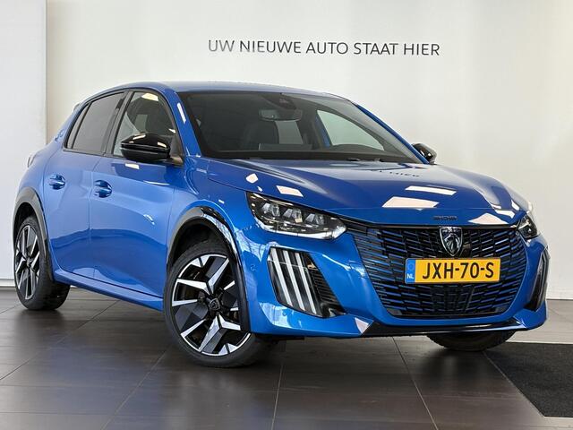Peugeot 208 GT 1.2 Hybrid 110pk e-DCS6 | ALCANTARA INTERIOR | STOELVERW. | DODEHOEKBEW. | NAVI | KEYLESS ENTRY | 360° CAMERA | MASSAGE