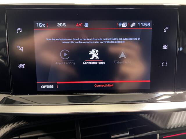 Peugeot 208 1.2 Turbo GT | Navigatie/Apple Carplay/Android Auto | LM Velgen 17" | Achteruitrijcamera en PDC Voor en Achter | Cruise Control | Voorstoelen Verwarmd | Airco |