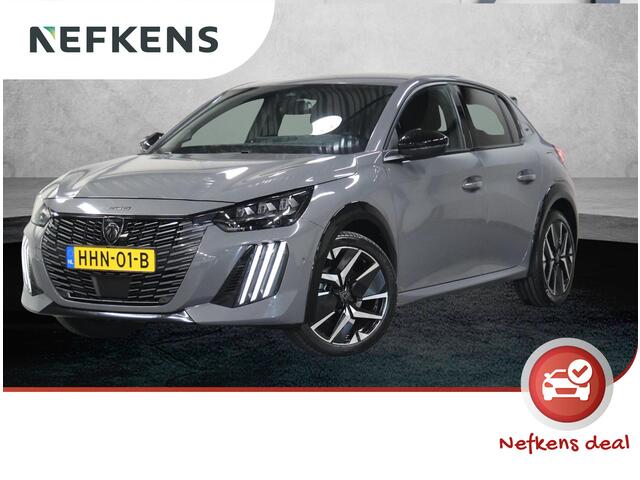 Peugeot 208 1.2 Hybrid 145PK e-DCS6 GT | 1ste eigenaar | AppleCarplay/Android Auto | 17"LMV | 360'Camera | AUTOMAAT | Keyless | Adaptive Cruise Control | Climate Control | FULL LED | Sfeerverlichting | Isofix | Privacy Glass |