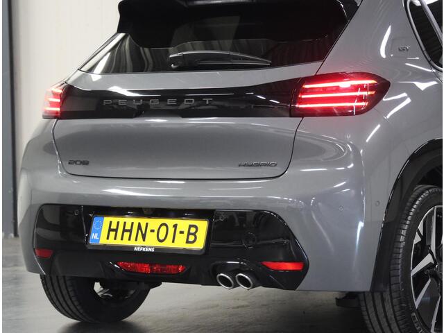 Peugeot 208 1.2 Hybrid 145PK e-DCS6 GT | 1ste eigenaar | AppleCarplay/Android Auto | 17"LMV | 360'Camera | AUTOMAAT | Keyless | Adaptive Cruise Control | Climate Control | FULL LED | Sfeerverlichting | Isofix | Privacy Glass |
