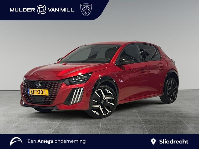 Peugeot 208 GT 1.2 Turbo 100pk | ADAPTIVE CRUISE | NAVI | 360° CAMERA | DODEHOEKBEW. | CLIMA | KEYLESS ENTRY | LEDER/STOF | DAB+ | ISOFIX |
