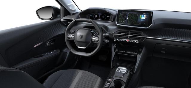 Peugeot 208 1.2 Hybrid 110 e-DCS6 Allure | Uit voorraad leverbaar! | AUTOMAAT | 360° Camera | Dodehoek detectie | Navigatie | Apple Carplay & Android Auto | Full LED