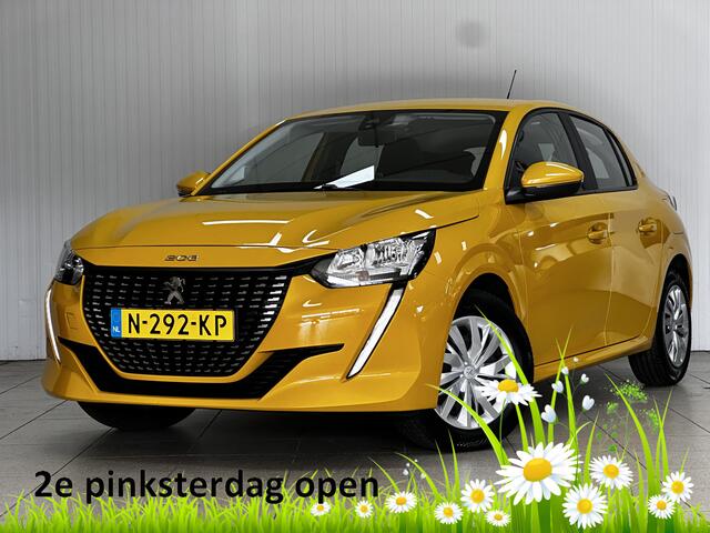 Peugeot 208 1.2 PureTech Active/ Lane-Assist./ Apple + Android/ Airco/ Cruise/ Elek. pakket/ Isofix/ Bluetooth/ Multi. LEDER. Stuur/ LED Dagrijverl./ Metallic lak.