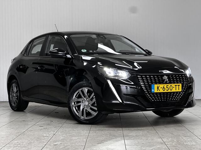Peugeot 208 1.2 PureTech Blue Lease Active/ 16'' LMV/ LED Koplampen/ Lane-Assist./ Apple + Android/ DAB+/ Navi/ Airco/ Cruise/ Elek. pakket/ Isofix/ Bluetooth/ Multi. Stuur/ PDC.