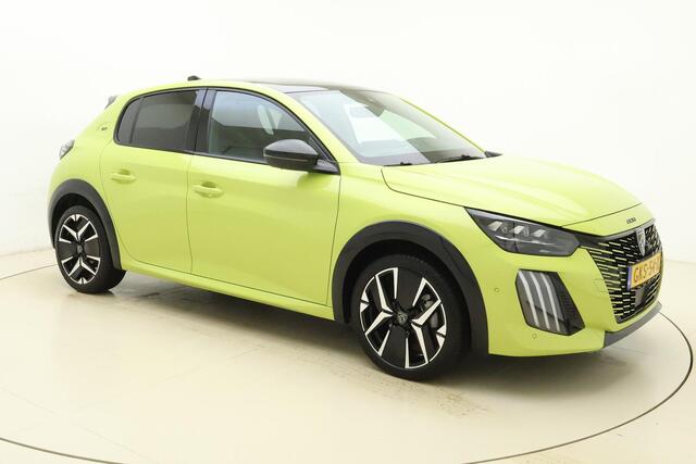 Peugeot 208 1.2 PureTech 100 GT | Apple carplay/Android auto | Achteruitrijcamera + frontcamera | Navigatie | Panoramadak | Stoelverwarming | Keyless entry+start | Adaptive cruise control |