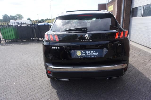 Peugeot 3008 1.2 PURETECH GT VOL OPTIES! AUTOMAAT! PANORAMADAK CAMERA LUXE LEDER ELECTR.STOEL+MEM STOELVERWARMING ANDROID/APPLECARPLAY NAVI FULL LED ADAPTIEVE CRUISE CLIMA ENZ...