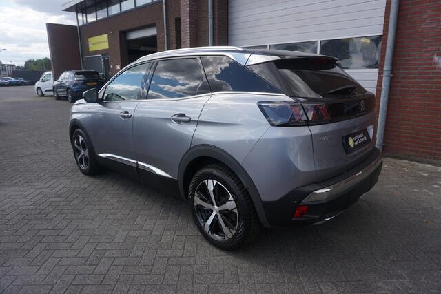 Peugeot 3008 1.2 PURETECH 131PK AUTOMAAT GT LINE VOL OPTIES! PANORAMADAK 360CAMERA LEDER/ALCANTARA STOELVERWARMING ADAPTIEVE CRUISE ANDROID/APPLECARPLAY NAVI ELECTR.KLEP PDC V+A FULL LED ENZ...