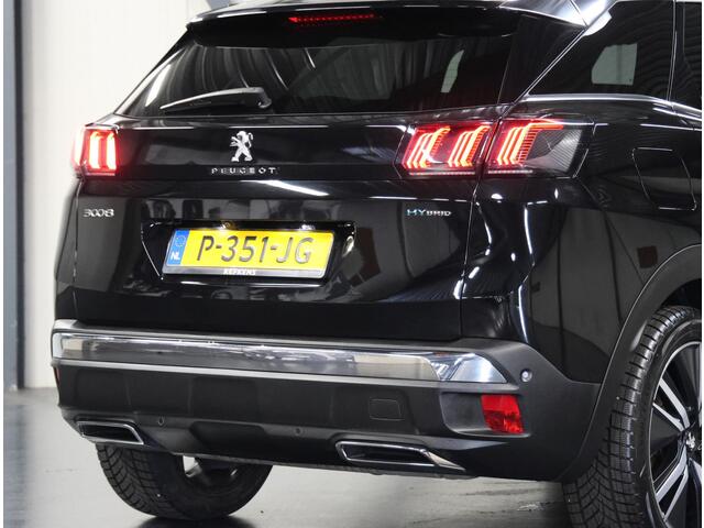 Peugeot 3008 225PK HYbrid GT | AUTOMAAT | AppleCarPlay/AndroidAuto | Navigatie | Alcantara | FOCAL | Adaptive Cruise Control | Keyless | Stoelverwarming | FULL LED | Camera | Virt.Cockpit | Isofix | Privacy Glass | Elektrische Klep |
