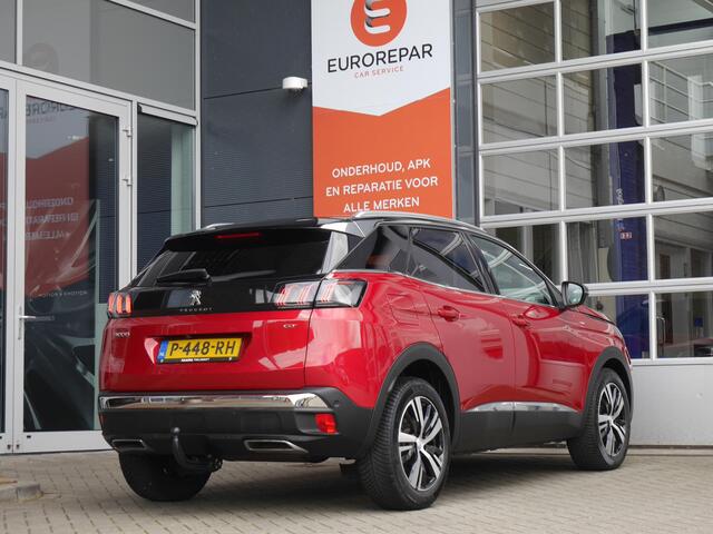 Peugeot 3008 1.2 PureTech GT | Trekhaak | Stoelverwarming | Lichtmetalen velgen | Climate control | Cruise control | Dodehoekdetectie | Achteruitrijcamera | Keyless entry & start