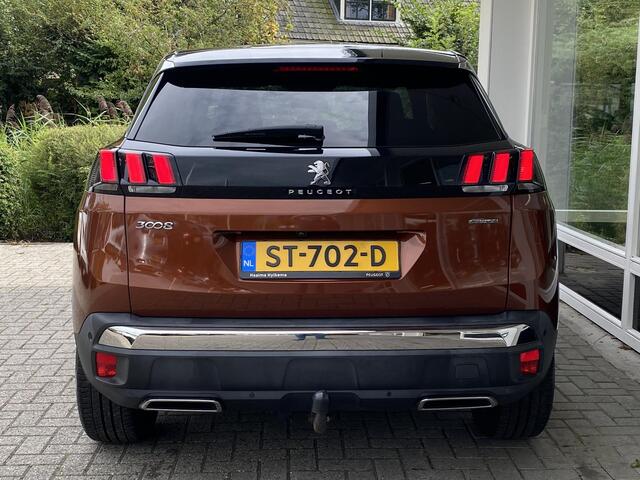 Peugeot 3008 1.6T Automaat GT Line | Trekhaak | Navigatie | Achteruitrijcamera | Full LED | Elektr. achterklep | Adaptieve Cruise Control | Dodehoek detectie | Dealeronderhouden