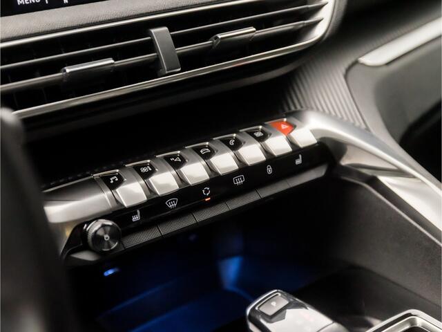 Peugeot 3008 1.2 PureTech Sport Automaat (APPLE CARPLAY, GROOT NAVI, STOELVERWARMING, 360 CAMERA, SPORTSTOELEN, GETINT GLAS, LANE ASSIST, CRUISE, NIEUWSTAAT)