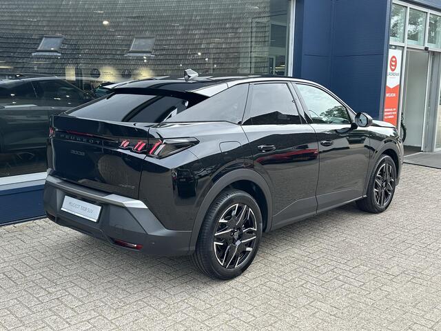 Peugeot 3008 1.2 Hybrid Automaat 145pk Allure | 2025 Demonstratieauto | Trekhaak Afneembaar 1200 KG | Navigatie via Telefoon | Keyless Entry | AGR Stoel met Stoelverwarming | Camera | Climate Control | LED Verlichting | Cruise Control | Parkeersensoren | 19" Lichtmeta