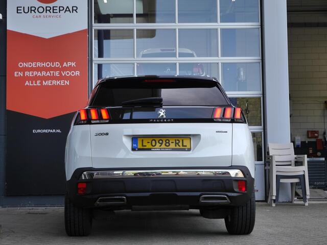 Peugeot 3008 GT-LINE 1.2 130PK | Stoelverwarming | 18 inch lichtmetalen velgen | Led verlichting | Parkeersensoren | Climate control | Cruise control | Draadloze telefoonlader | Navigatie