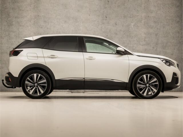 Peugeot 3008 1.2 PureTech Sport Automaat (APPLE CARPLAY, GROOT NAVI, LEDER, KEYLESS, ADAPTIVE CRUISE, 360 CAMERA, SPORTSTOELEN, TREKHAAK, GETINT GLAS, NIEUWSTAAT)