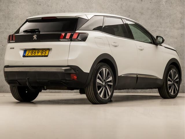 Peugeot 3008 1.2 PureTech Sport Automaat (APPLE CARPLAY, GROOT NAVI, LEDER, KEYLESS, ADAPTIVE CRUISE, 360 CAMERA, SPORTSTOELEN, TREKHAAK, GETINT GLAS, NIEUWSTAAT)