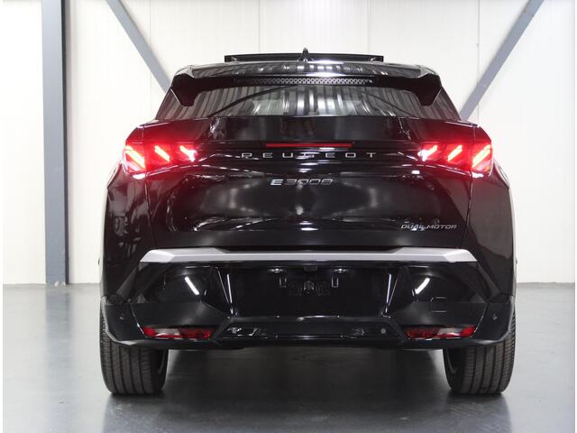 Peugeot 3008 e-3008 Launch Edition 325PK Dual Motor 73 kWh | Lederen Bekleding | Warmtepomp | Geventileerde Voorstoelen | Panoramadak | Keyless | Navigatie | ClimateControl | Dodehoekdetectie | AppleCarPlay/AndroidAuto | 360 Camera | Verwarmbare Voorstoelen | Adaptive