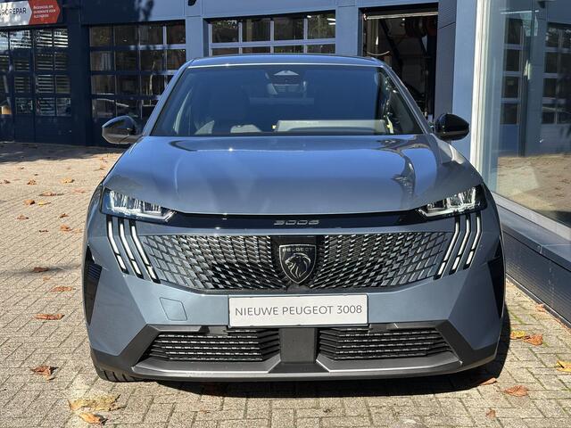 Peugeot 3008 1.2 Hybrid 145 PK Allure Automaat | Navigatie | Keyless Entry | AGR Stoel met Stoelverwarming | Camera | Climate Control | LED Verlichting | Cruise Control | Parkeersensoren | 19" Lichtmetalen Velgen | Hoge Zitpositie |