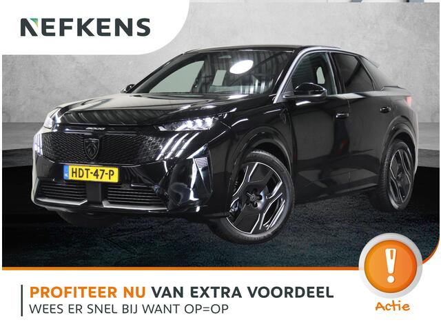 Peugeot 3008 e-3008 GT Avantage 210PK 73 kWh | 1ste eigenaar | AUTOMAAT | AppleCarPlay/AndroidAuto | Adaptive Cruise Control | Stoel/Stuurverwarming | Trekhaak | Camera | Alcantara/Leer | Sfeerverlichting | Virt.Cockpit | Keyless | Isofix | Privacy Glass | Parkeersens