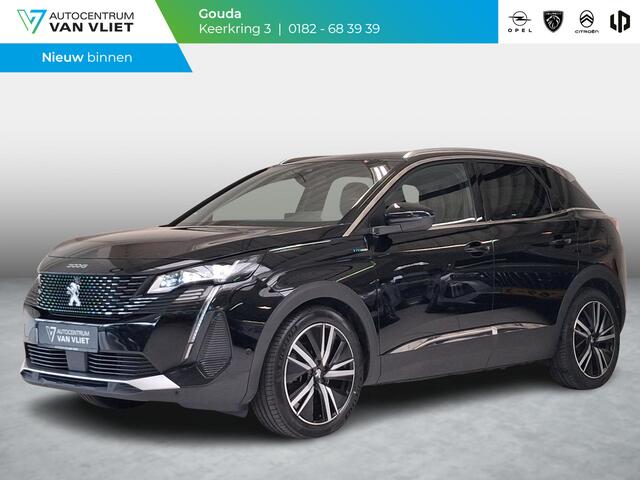 Peugeot 3008 1.6 HYbrid 225 Blue Lease GT Automaat | Leder | Navigatie | 360° Camera | Kofferklep elektrisch | Keyless Entry |