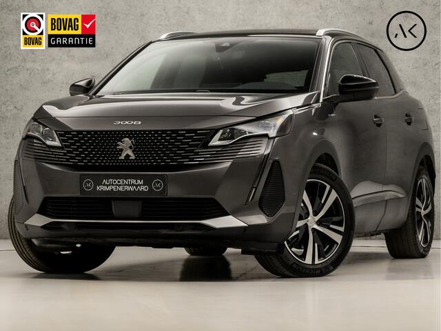 Peugeot 3008 1.6 HYbrid4 300 GT Automaat (PANORAMADAK, APPLE CARPLAY, GROOT NAVI, LEDER, SPORTSTOELEN, ADAPTIVE CRUISE, GETINT GLAS, SFEERVERLICHTING, NIEUWSTAAT)