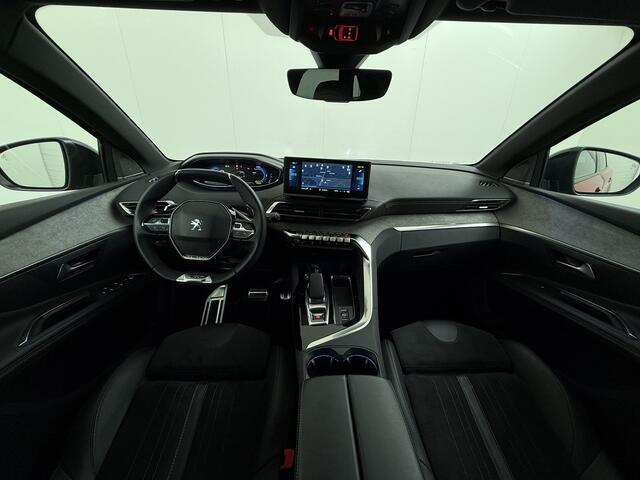 Peugeot 3008 1.6T 225pk AUT-8 GT Pack HYbrid Leer/Alcantara+Elektr.+Verwarmd Trekhaak Navi360°Camera Apple Carplay Android Ecc HiFi Premium FOCAL® Zwarte Hemel Lane Assist Dodehoekwaarschuwing 1e Eigenaar Origineel Nederlandse Auto Nieuwprijs ¤51.858,-