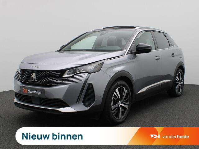 Peugeot 3008 1.6 HYbrid4 GT Pack Business 300PK SOH 100%, Pano-Schuifdak, Keyless, Adaptieve Cruise Controle, Elektrische Achterklep, 360gr. Camera, Stoelverwarming, 17" LM Velgen