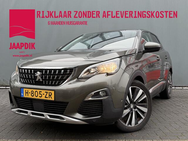 Peugeot 3008 BWJ 2020 1.2 PureTech 131 PK Blue Lease Premium Avantage AUTOMAAT | TREKHAAK | HALF LEDER | ADAPTIVE CRUISE | ELEKR. ACHTERKLEP | 360 CAMERA | CARPLAY + ANDROID | NAVI | CLIMA | LMV | PDC