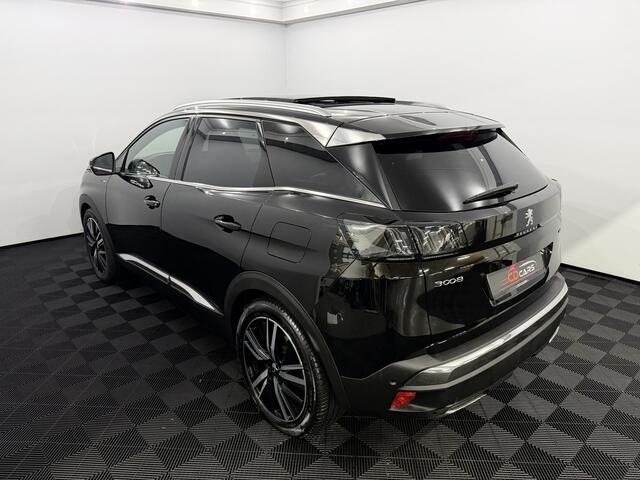 Peugeot 3008 1.6 HYbrid4 300 GT Pack Business Panoramadak, 360 Camera, Navi, Keyless start, Rijstrook correctie, Stoelverwarming, Elektrische achterklep, Half leder