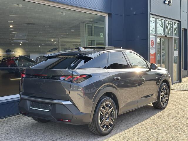 Peugeot 3008 1.2 Hybrid 145 GT | Bouwjaar 11-2025 | Panorama/Schuif-Kanteldak | Luxe Alcantara & Leder Interieur met Massage | Achteruitrij-Camera | Navigatie | FOCAL Premium Audio | Adaptieve Cruise Control | Elektrische Kofferklep | Stoel- & Stuurverwarming |