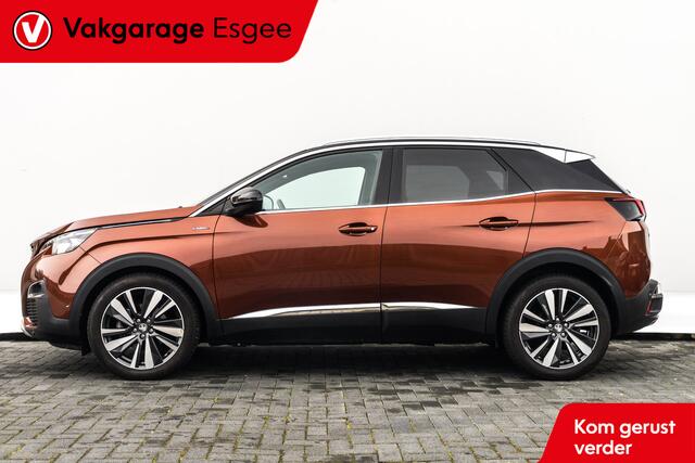 Peugeot 3008 1.2 131 PK PureTech GT Line| D-B Riem is VV | Pano-dak | Trekhaak | Hoge zit en Instap | | Clima | Pdc | Navi | Getint Glas | Carplay - Android | Lichtmetalen velgen 19" |