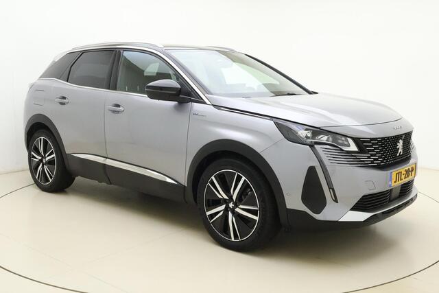 Peugeot 3008 1.6 HYbrid4 300 GT Pack Business Full-option! | Nappa Leder l Massage/Verwarmd + Memory | Houtinleg l FOCAL Hi-Fi Audio l Apple Carplay & Android Auto l DAB l Adaptive Cruise l 360 Camera l 19'' LMV