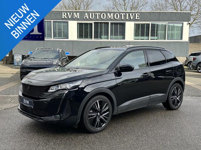 Peugeot 3008 1.6 HYbrid 225 GT Pack Business PANO| BLACK PACK| VAN ¤29.900,- NU VOOR SLECHTS ¤27.877,- Uw LENTEVOORDEEL ¤2.023,-| FOCAL AUDIO| CAMERA VOOR + ACHTER| ADAPTIVE CRUISE| DODE HOEK SENSOR| ELEK. ACHTERKLEP| STOELVERWARMING