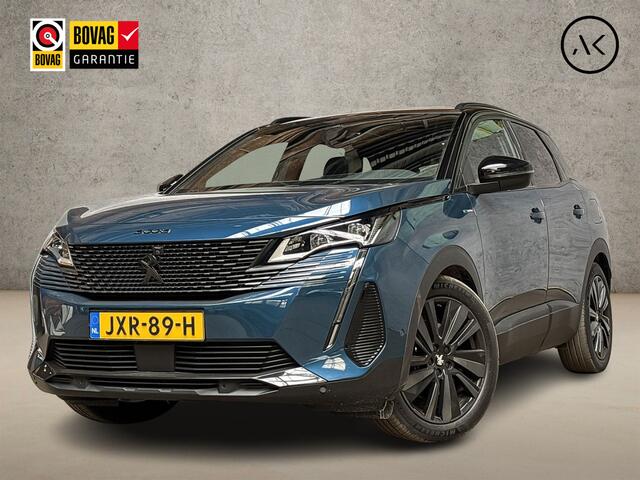 Peugeot 3008 1.6 HYbrid 225 GT Sport 225Pk Automaat (PANORAMADAK, APPLE CARPLAY, MEMORY SEATS, LEDER/ALCANTARA, STOELVERWARMING, FOCAL AUDIO, KEYLESS, ZWART HEMEL, NIEUWSTAAT)