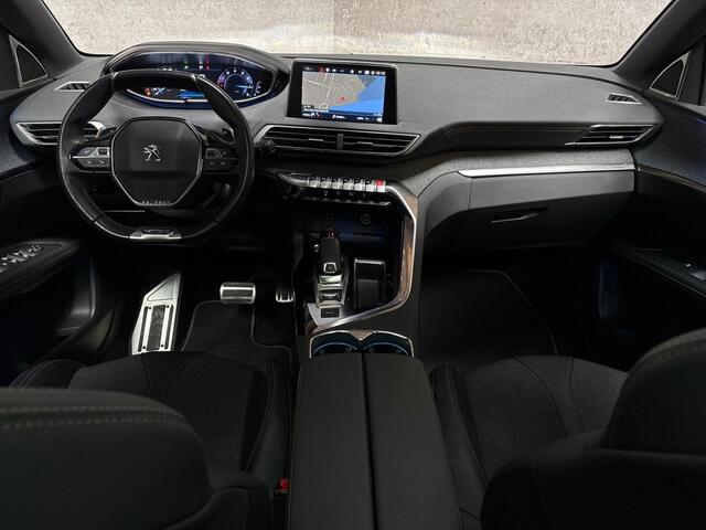 Peugeot 3008 1.2 PureTech GT-Line Automaat (PANORAMADAK, APPLE CARPLAY, 360 CAMERA, LEDER, KEYLESS, GETINT GLAS, ELEK ACHTERKLEP, SFEERVERLICHTING, NIEUWSTAAT)
