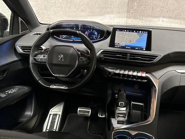 Peugeot 3008 1.2 PureTech GT-Line Automaat (PANORAMADAK, APPLE CARPLAY, 360 CAMERA, LEDER, KEYLESS, GETINT GLAS, ELEK ACHTERKLEP, SFEERVERLICHTING, NIEUWSTAAT)