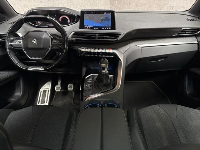Peugeot 3008 1.2 PureTech GT Line (PANORAMADAK, APPLE CARPLAY, GROOT NAVI, 360 CAMERA, LEDER, TREKHAAK, SPORTSTOELEN, KEYLESS, GETINT GLAS, NIEUWSTAAT)